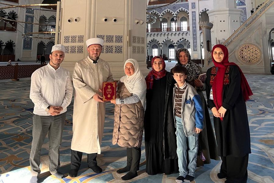 Büyük Çamlıca Camii’nde ihtida merasimi