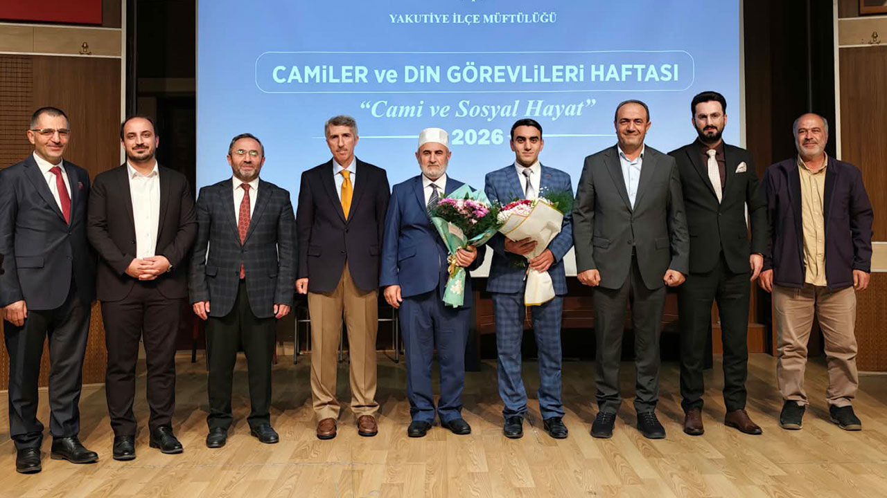 Yakutiye'de "Cami ve Sosyal Hayat" konferansı düzenlendi